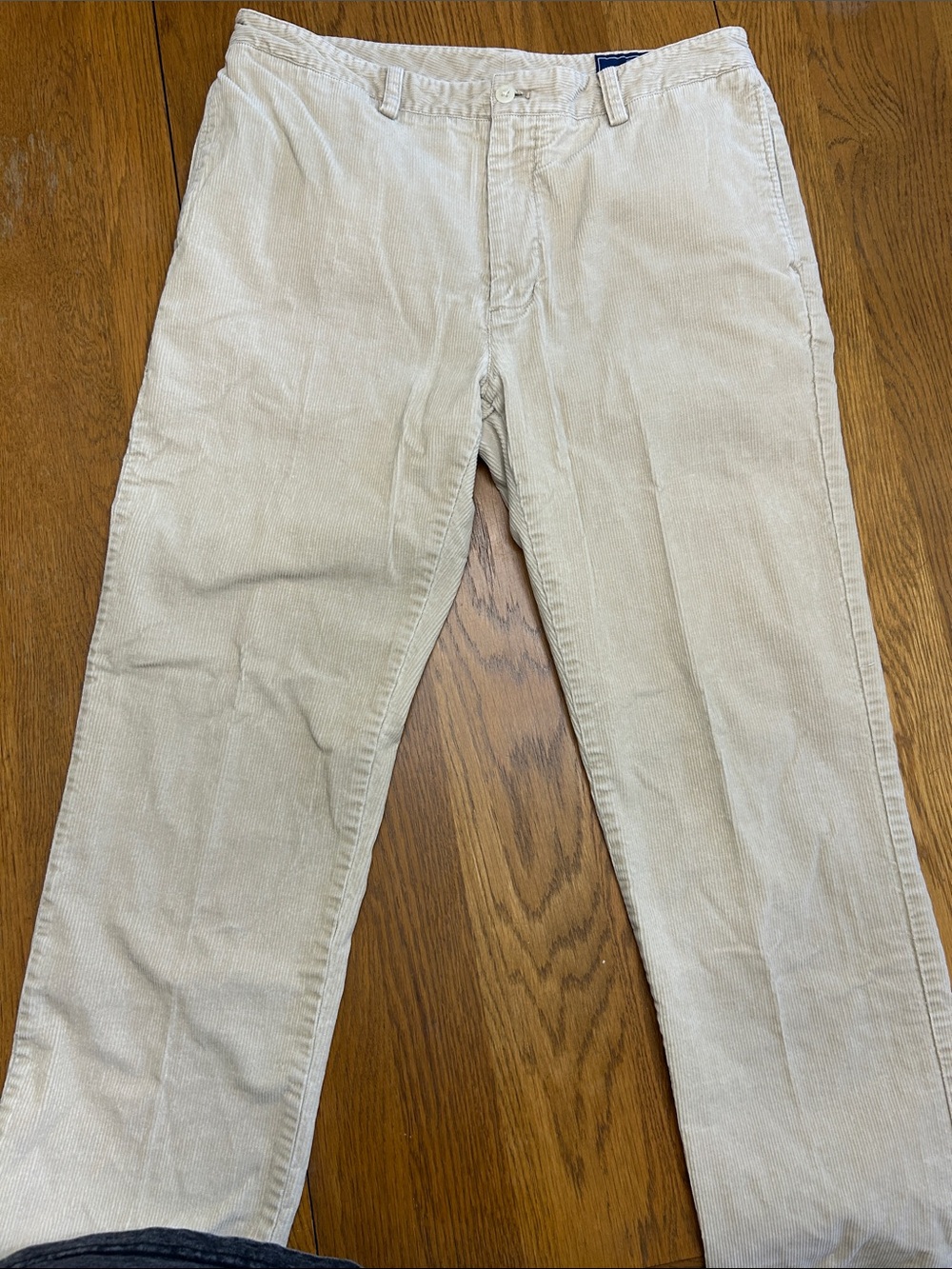 Vineyard Vines Club Pant Men's Corduroy in Light Beige Size 34x30